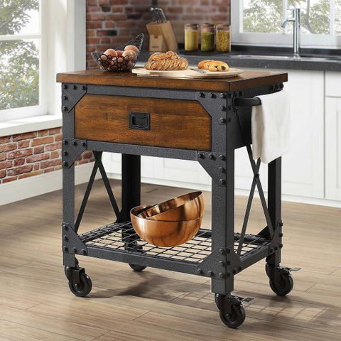 Whalen Vintage Kitchen Cart In 2021 | Vintage Kitchen, Kitchen Cart ... pertaining to Square Drawers in Kitchen Carts Maximizing Space and Efficiency in Your Culinary Space