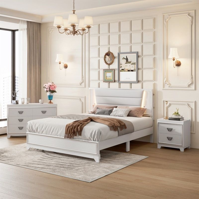Unveiling the Craftsmanship Behind the Cassie White Queen Wood Bedroom Set