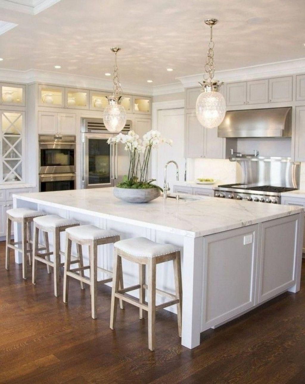White Kitchen Island Ideas: Creating A Timeless And Functional Space within Cecil Kitchen Island, White/Macadamia