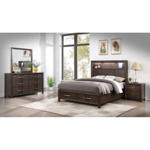 Wildon Home® Adryan Platform Storage 4 Piece Bedroom Set & Reviews ... intended for Creating Your Sanctuary Exploring the Hillsboro Full Storage Bedroom Set Options