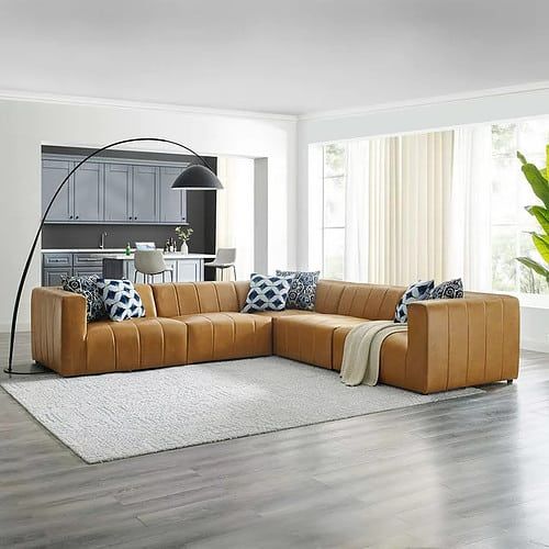 15 Vegan Leather Sofas, Ranked By How Eco-Friendly They Are intended for