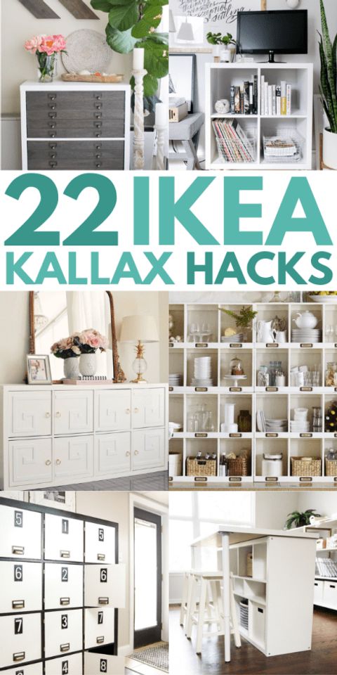 22 Of The Best Ikea Kallax Hacks For Your Bedroom, Kitchen, And ... inside