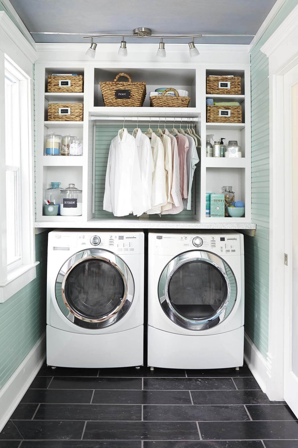 28 Best Small Laundry Room Ideas And Designs For 2023 throughout