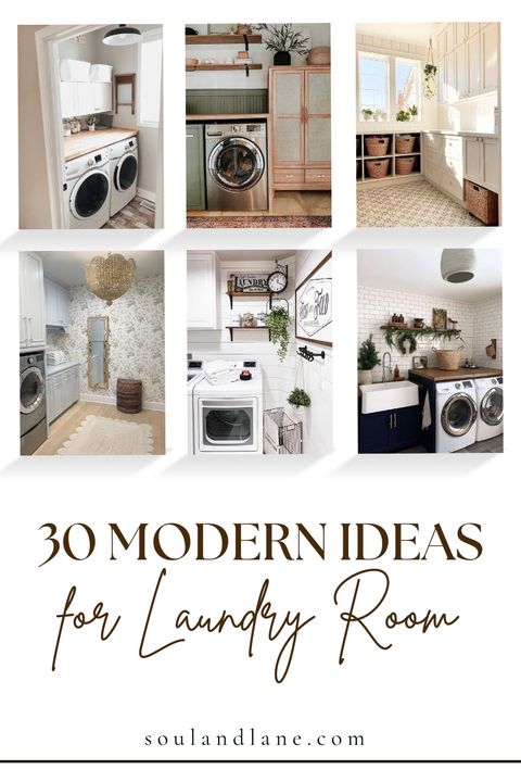 30 Modern Laundry Room Ideas To Make Your Chores More Enjoyable ... for 3 Design Ideas For A More Enjoyable Laundry Room