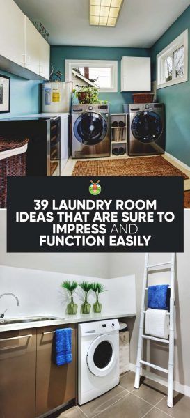 39 Clever Laundry Room Ideas That Are Practical And Space-Efficient regarding Laundry Room Reimagined Three Design Ideas for a Fresh Start