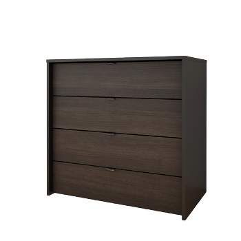 4 Drawer Chest Truffle - Nexera: Modern Bedroom Storage With Bark Gray ... within 4 Drawer Chest Truffle