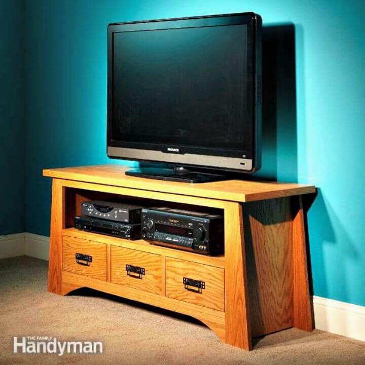 42 Diy Tv Stand Plans That Are Easy To Build &amp;Amp; Cheap inside Setting Up Your Cambria 47 TV Stand A Step by Step Guide