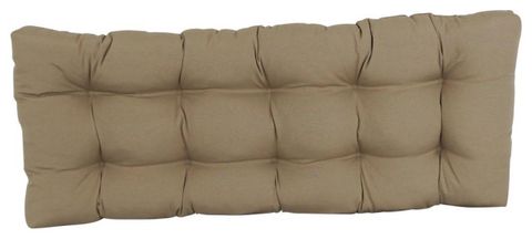 46-Inch By 19-Inch Tufted Solid Twill Bench Cushion - Contemporary ... with 51-Inch By 19-Inch Tufted Solid Twill Bench Cushion