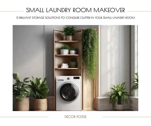 5 Brilliant Storage Solutions To Conquer Clutter In Your Small Laundry ... inside