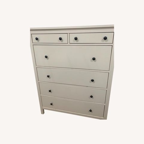 6 Drawer White Dresser - Aptdeco inside 42" White 6-Drawer Dresser