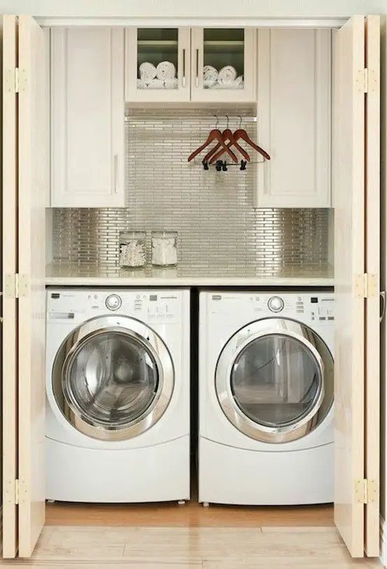 6 Small Laundry Room Design Ideas To Make The Most Of Limited Space ... throughout Small Laundry Room Solutions Making the Most of Limited Space