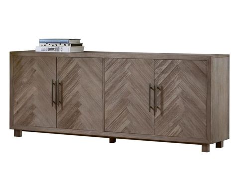 80” Four Door Tv Stand – Martin Furniture inside