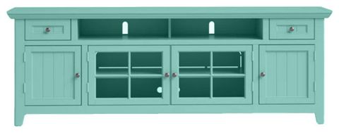 90" Modern Coastal Entertainment Center - Contemporary - Entertainment ... intended for Bringing Coastal Calm into Your Living Room Designing with Aqua and a 90" Entertainment Center