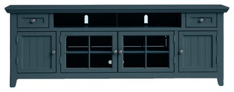 90" Modern Coastal Entertainment Center - Transitional - Entertainment ... for 90" Modern Coastal Entertainment Center With Hutch, Interesting Aqua