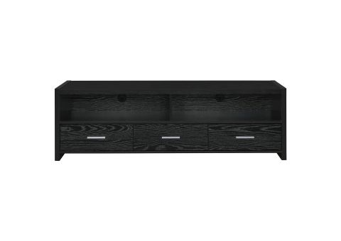 Alton 3-Drawer Engineered Wood 62" Tv Stand Black Oak in