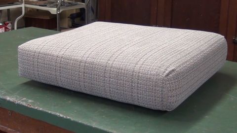 Basic Chair Cushion Construction - Youtube for The Anatomy of a Perfect Sit Understanding Cushion Construction