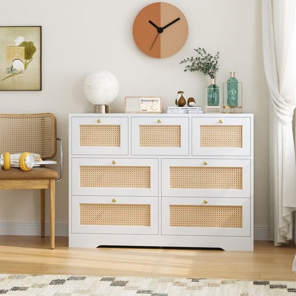 Beachcrest Home Joellen 43.3&quot; W 7 Drawer Dresser &amp;Amp; Reviews - Wayfair Canada in