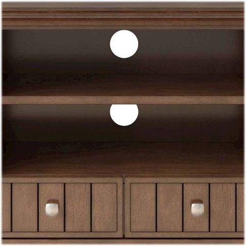 Best Buy: Simpli Home Acadian Solid Wood 60 Inch Wide Transitional Tv ... within Unveiling the Charm of Acadian Solid Wood Media Stands A Deep Dive
