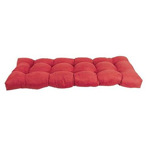 Blazing Needles 51-Inch By 19-Inch Tufted Solid Microsuede Bench Cushion pertaining to 51-Inch By 19-Inch Tufted Solid Twill Bench Cushion