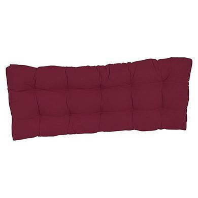 Blazing Needles 51-Inch By 19-Inch Tufted Solid Twill Bench Cushion with regard to 51-Inch By 19-Inch Tufted Solid Twill Bench Cushion