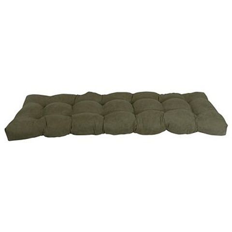 Blazing Needles 55-Inch By 19-Inch Tufted Solid Microsuede Bench Cushion within Microsuede Bench Cushions Exploring the Benefits and Drawbacks