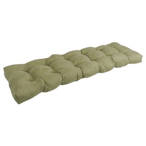 Blazing Needles 55-Inch By 19-Inch Tufted Solid Microsuede Bench ... throughout 55-Inch By 19-Inch Tufted Solid Microsuede Bench Cushion
