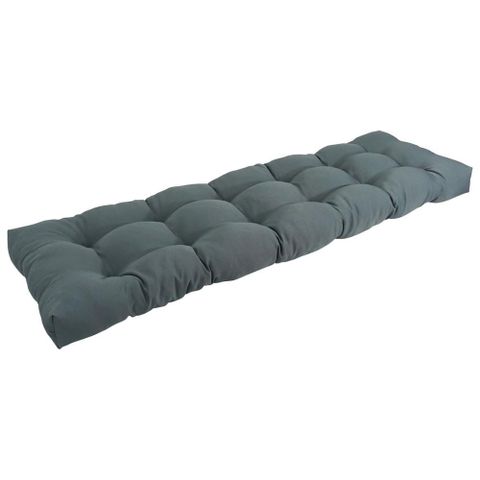 Blazing Needles 55-Inch By 19-Inch Tufted Solid Twill Bench Cushion ... inside Understanding the Durability and Style of Solid Twill Bench Cushions