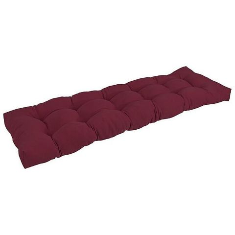 Blazing Needles 55-Inch By 19-Inch Tufted Solid Twill Bench Cushion throughout Understanding the Durability and Style of Solid Twill Bench Cushions