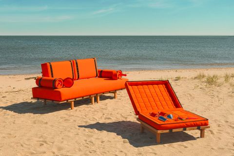 Bliss Sofa Flood-Proof Floating Sofa With Paddle And Flares » Unlockmen regarding Is a Floating Sofa Right For You Exploring the Pros and Cons