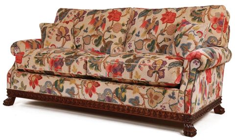 Chintz Fabric Sofas intended for Choosing the Right Pillows Exploring Styles for Your Espresso Leg Sofa