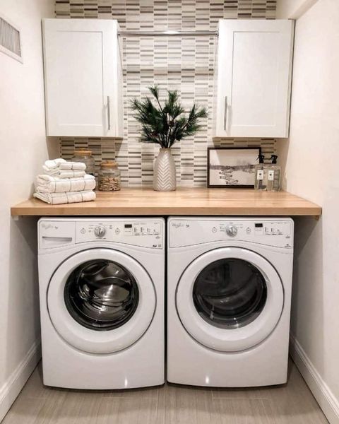 Clever Cabinet Solutions For Your Laundry Room with regard to