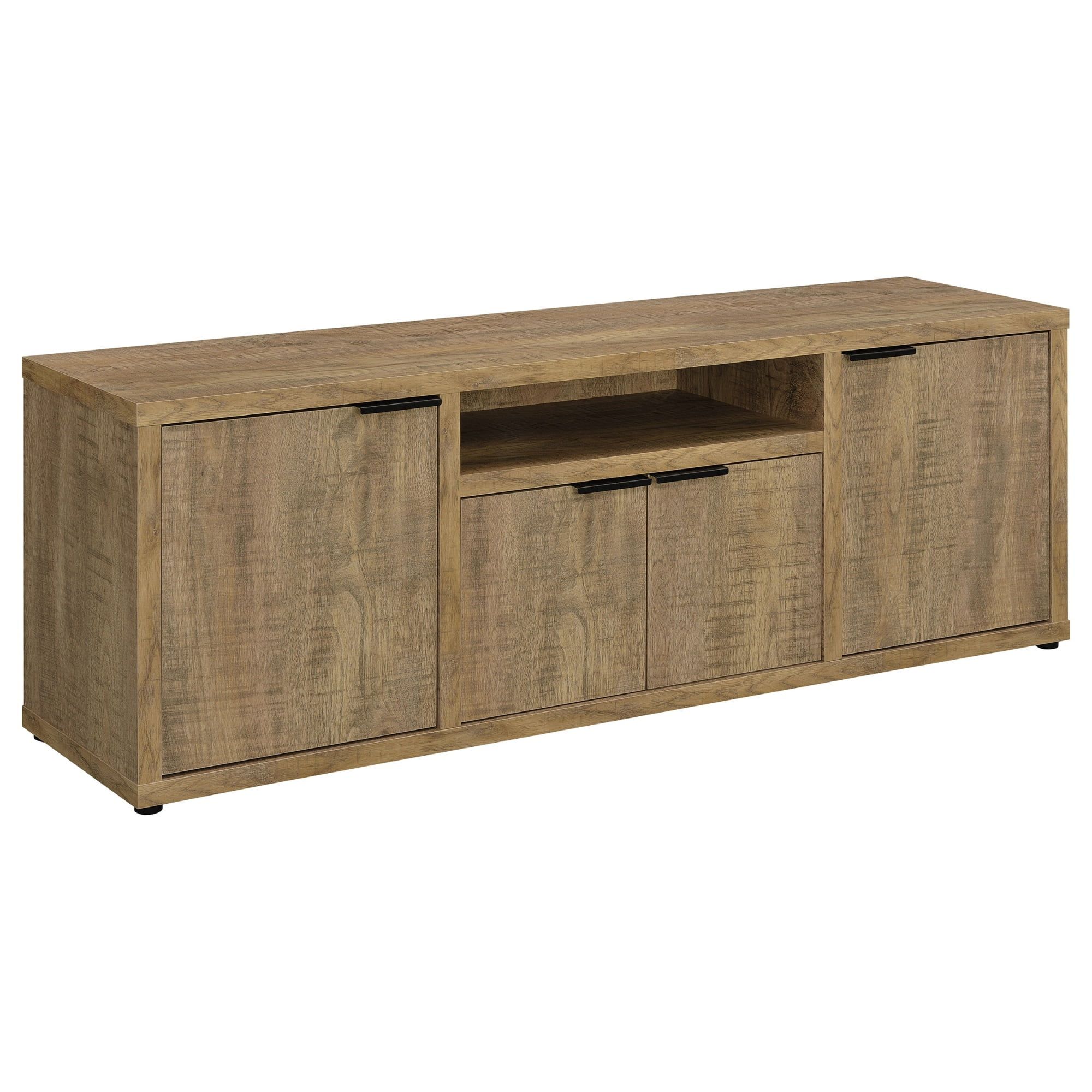Engineered Wood Excellence Inside the Tabby 4-Door TV Stand’s Durability