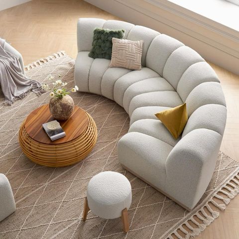 Curved Sofa - Artofit with