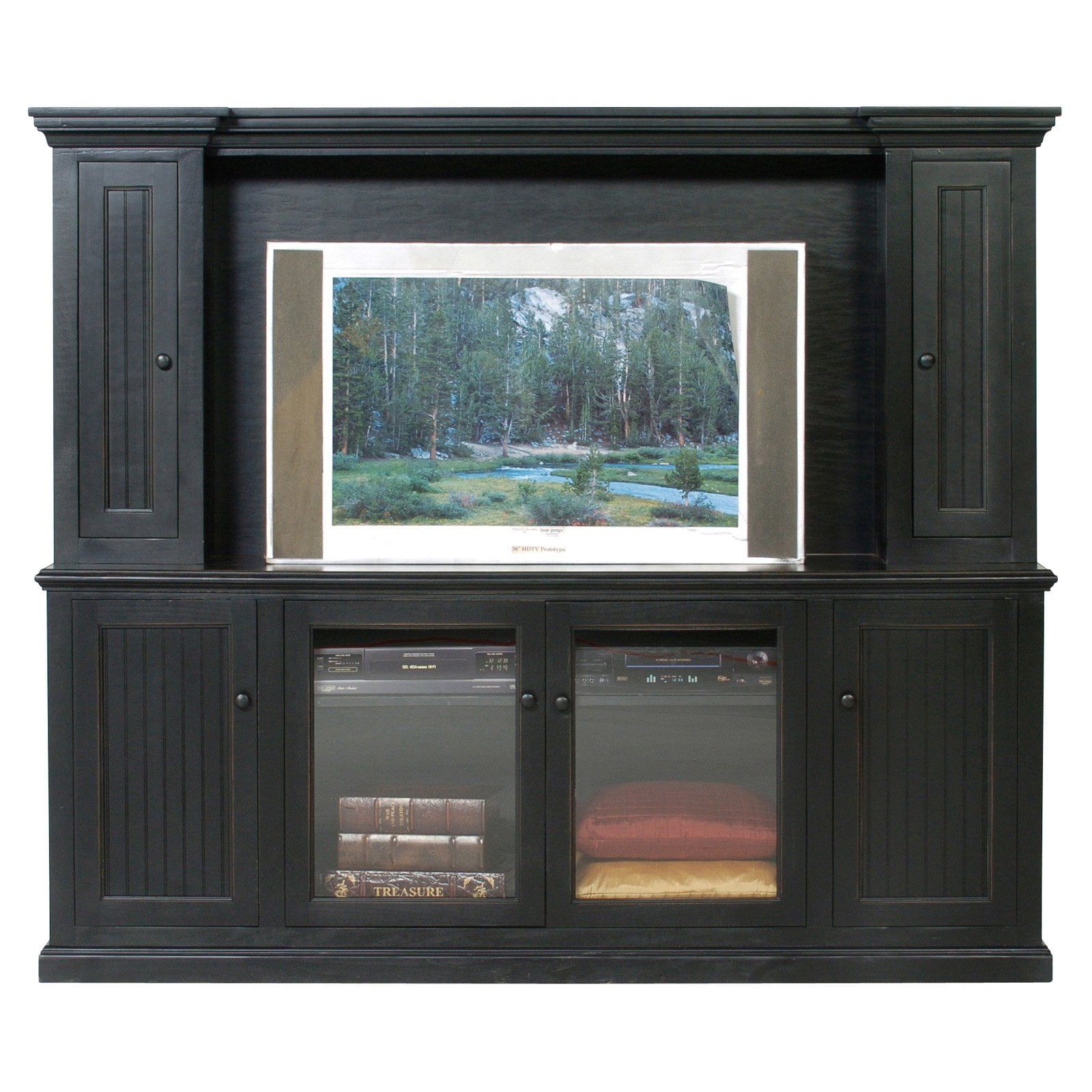Eagle Furniture Coastal 79.75 In. Entertainment Console With Optional ... intended for 80&quot; Modern Coastal Entertainment Center With Hutch, Summer Sage
