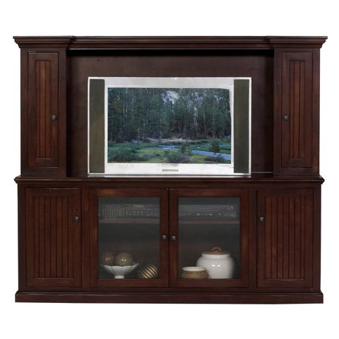 Eagle Furniture Coastal 80 In. Entertainment Console With Optional ... inside 80" Modern Coastal Entertainment Center With Hutch, Summer Sage
