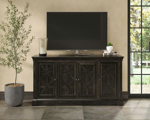 Four Door Tv Stand – Martin Furniture with regard to Engineered Wood Excellence Inside the Tabby 4-Door TV Stand's Durability