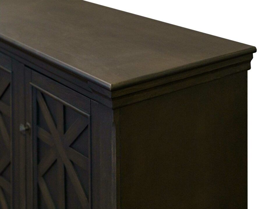 Four Door Tv Stand – Martin Furniture within Engineered Wood Excellence Inside the Tabby 4-Door TV Stand's Durability