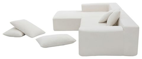 Gewnee 109*68" Modular Sectional Living Room Sofa Set - Contemporary ... pertaining to