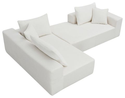 Gewnee 109*68" Modular Sectional Living Room Sofa Set - Contemporary ... with regard to