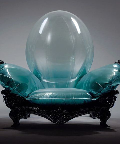 Kaveh Najafian Imagines Surreal Lounge Chairs Using Midjourney within