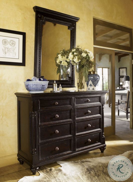 Kingstown Rich Tamarind Stony Point Dresser From Tommy Bahama | Coleman ... intended for