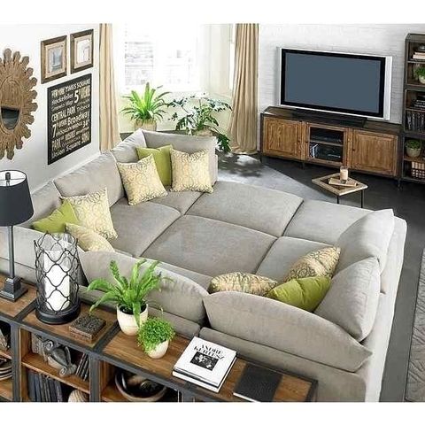Large Comfortable Sectional Sofas with regard to 10 Reasons To Love Big, Comfy Sectionals