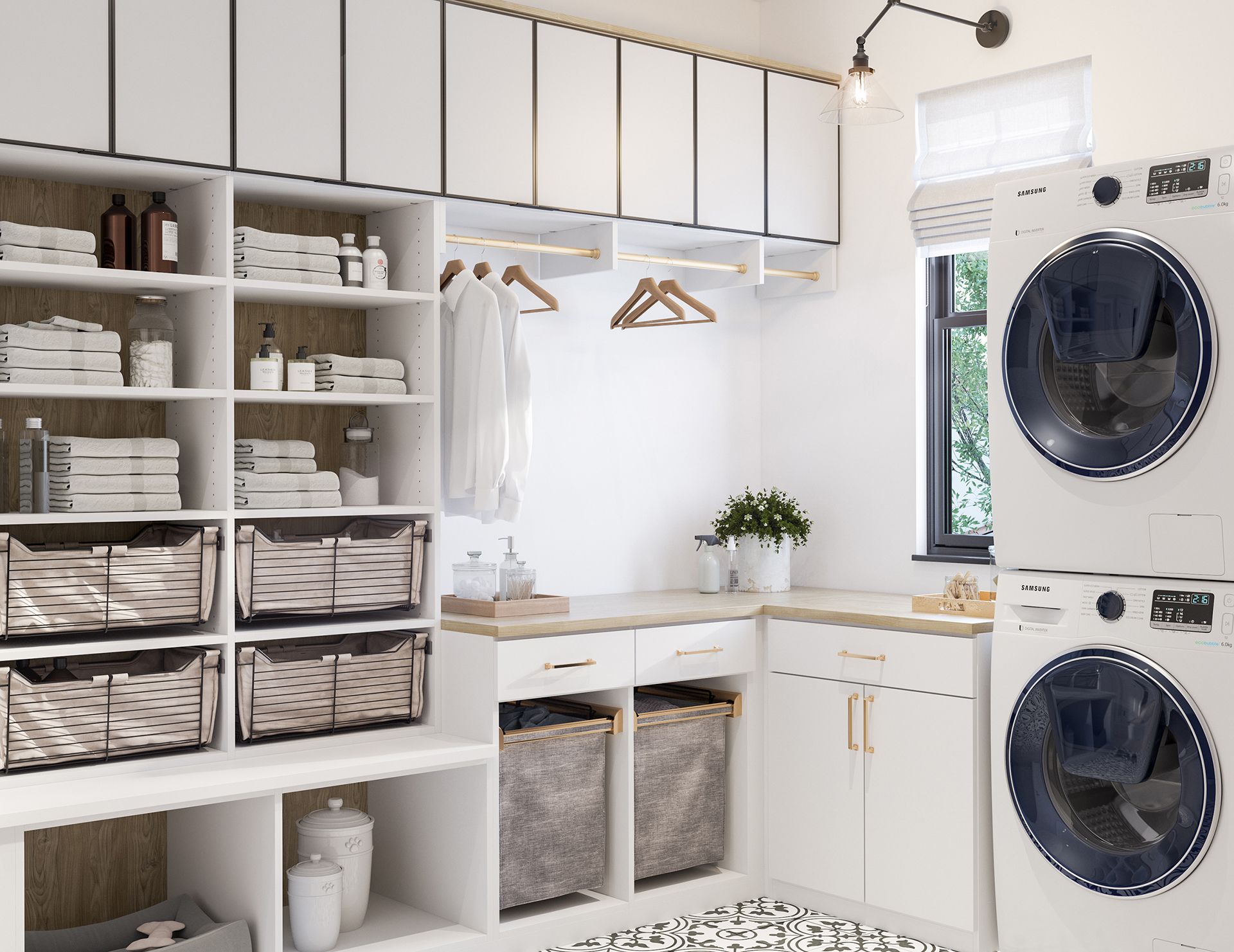 Laundry Room Cabinets &amp; Storage Ideas | California Closets intended for