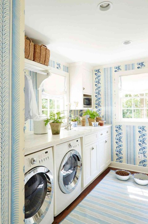 Laundry Room Colors For Walls intended for 10 Ways To Bring Color Into Your Laundry Room