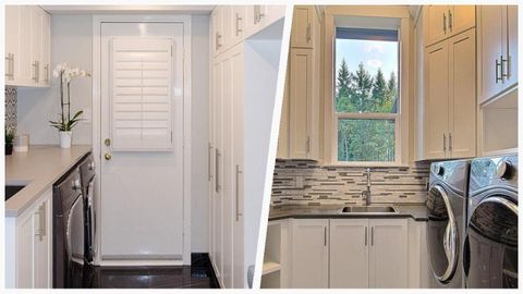 Maximizing Space In Laundry Rooms With Quartzite | Designer Cheatsheet inside