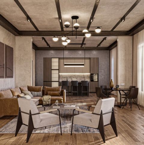 Mid-Century Modern Interior Design: Timeless Elegance And Enduring ... pertaining to The Enduring Appeal of Mid-Century Design Reflected in Dark Acacia Furniture