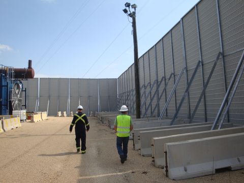 Mobile Noise Barriers | Noise Reducing Walls | Noise Absorption with