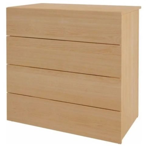 Nexera 4-Drawer Chest, Truffle - Vigshome inside 4 Drawer Chest Truffle