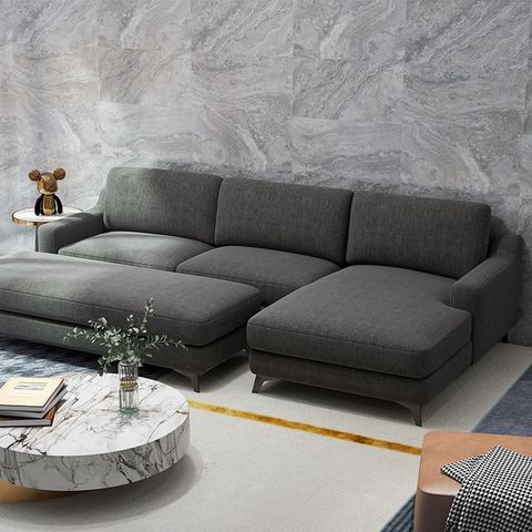 Single Cushion Sofa With Chaise | Cabinets Matttroy with Space Savvy Style Why a Single-Cushion Sofa Might Be Perfect for You