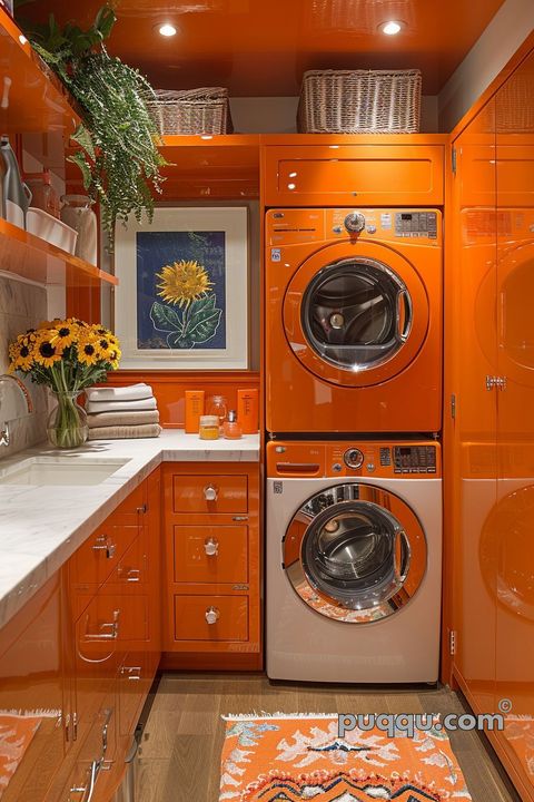 Small Laundry Room Ideas: Making The Most Of Limited Space - Puqqu In ... for Small Laundry Room Solutions Making the Most of Limited Space